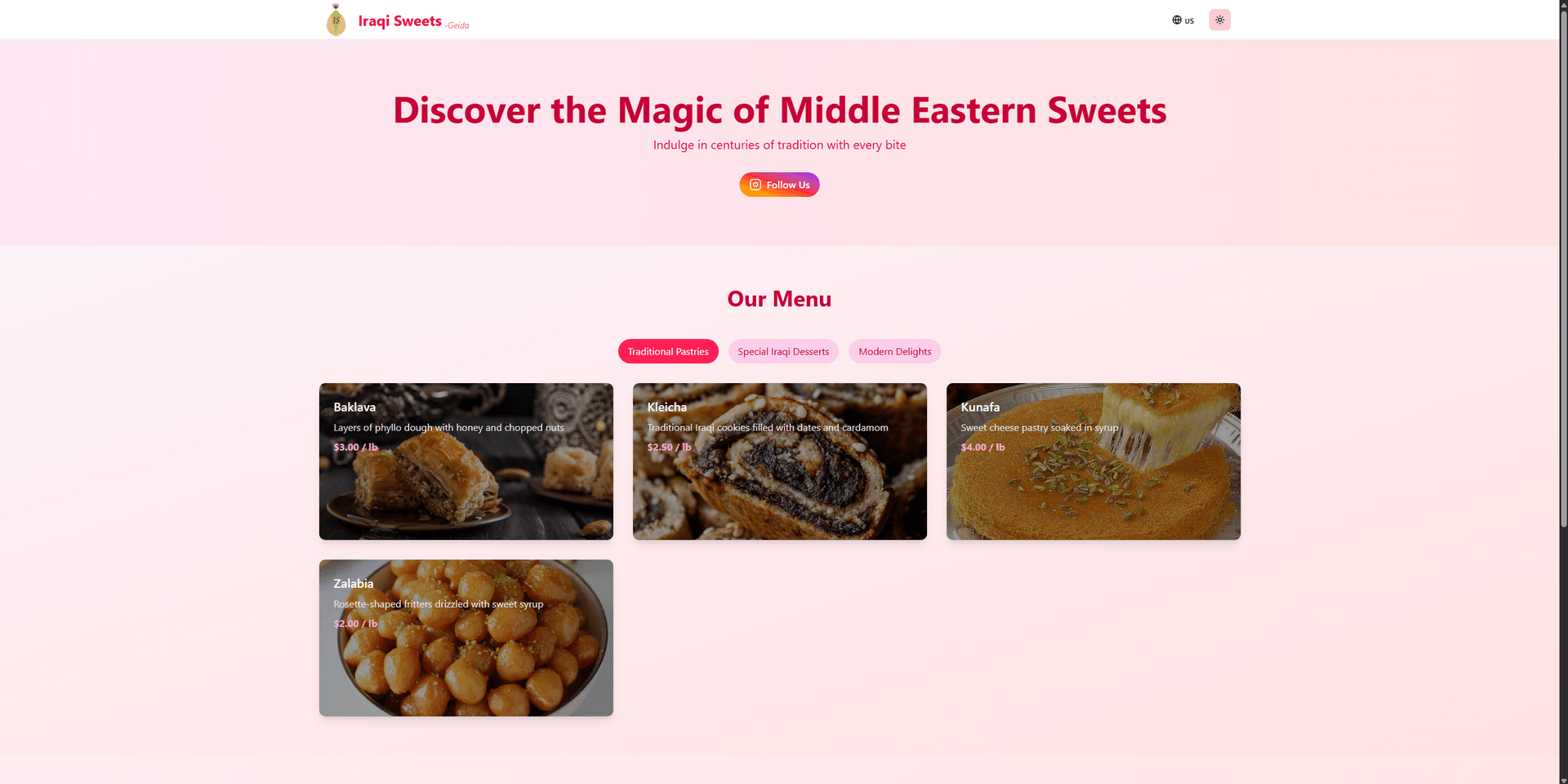 Iraqi Sweets